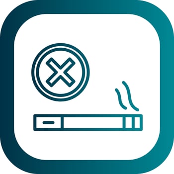 No smoking Vector Icon Design