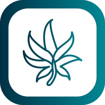 Weed Vector Icon Design
