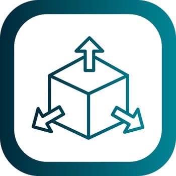 Cube Vector Icon Design