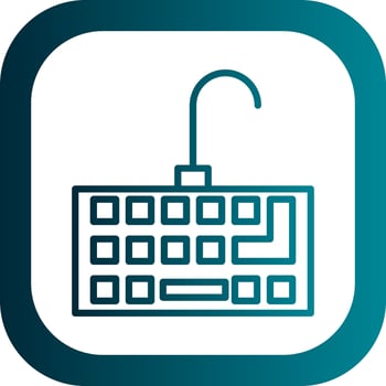 Keyboard Vector Icon Design