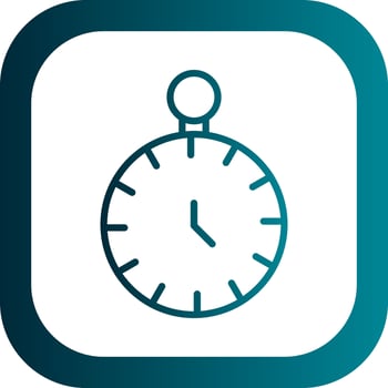 Clock Vector Icon Design