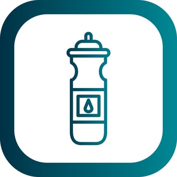 Drinking bottle Vector Icon Design