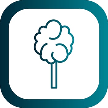 Cotton candy Vector Icon Design