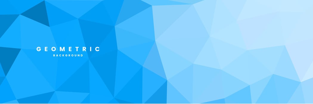 abstract blue background with triangles vector
