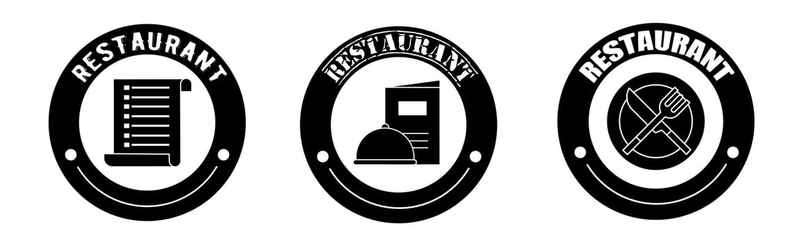 Restaurant product sale icon vector illustration. Design for shop and sale banner business.