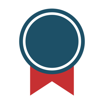 Circle Badge Shape Emblem Design, Flat Badge With Ribbon Decoration, Blank Badge Illustration png