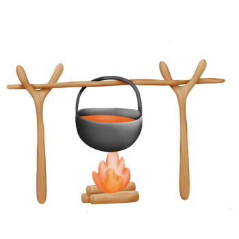 camping cooking equipment png