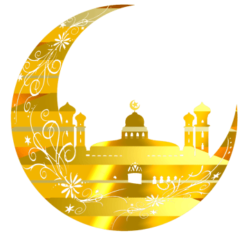 sticker logo icon mosque and moon png