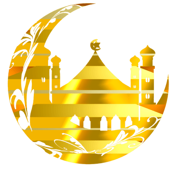 sticker logo icon mosque and moon png