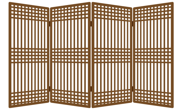 Traditional Japan Korea China ornament wood frame pattern. Asian door window antique. png