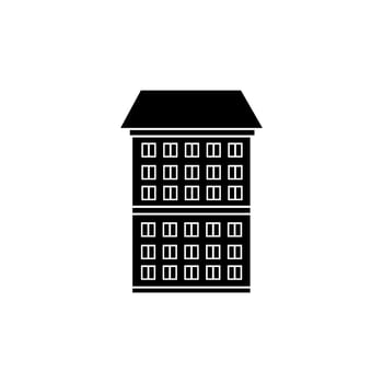 Skyscraper icon vector. Building illustration sign. high rise building symbol. architecture logo. vector
