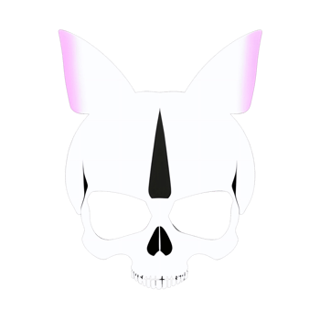 A drawing of a skull. AI-Generated. png