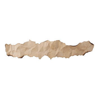 Brown Ripped Burnt Paper png