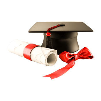 Graduation Cap And Diploma png