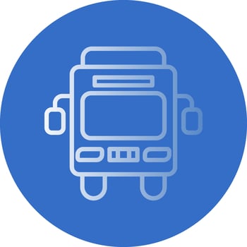 Bus Vector Icon Design