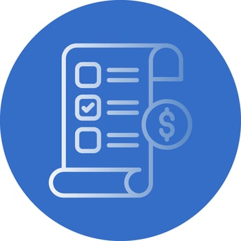 Invoice Vector Icon Design