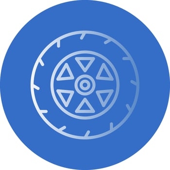 Wheels Vector Icon Design
