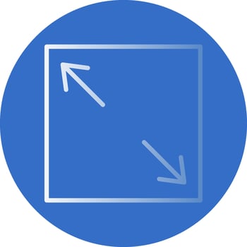 Expand Vector Icon Design