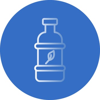 Bio plastic Vector Icon Design