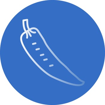 Chilli Vector Icon Design