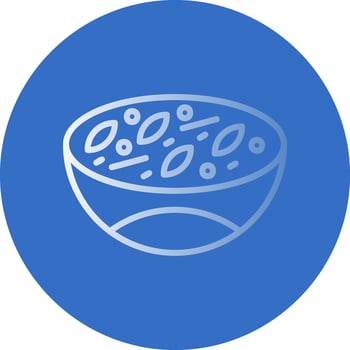 Green curry Vector Icon Design