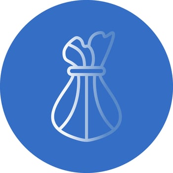 Thung thong Vector Icon Design
