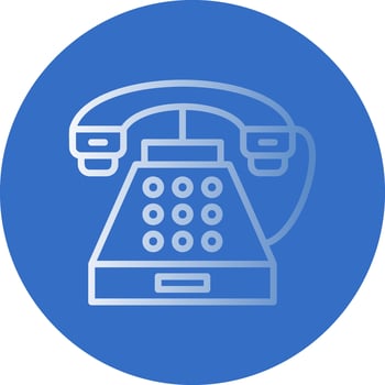 Telephone Vector Icon Design