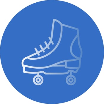 Skates Vector Icon Design