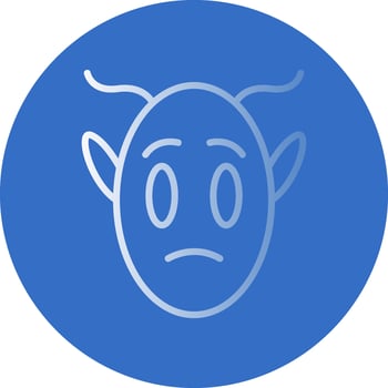 Martian Vector Icon Design