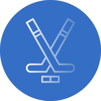 Hockey Vector Icon Design