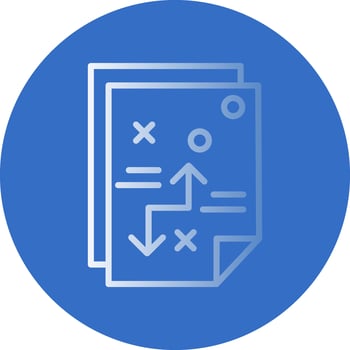 Planning Vector Icon Design