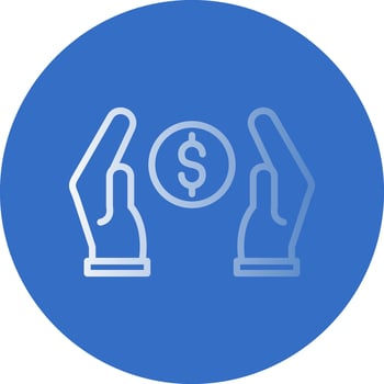 Saving Vector Icon Design
