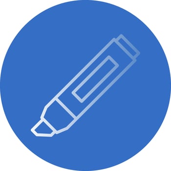 Highlighter Vector Icon Design