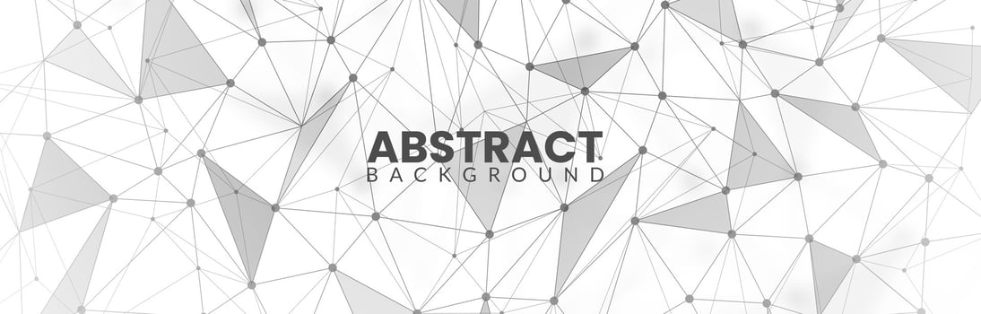 Abstract polygonal mesh on a white background. Digital data science wallpaper, plexus lines, and triangle shapes. Big data illustration. Futuristic neural network concept, big data stream technology vector