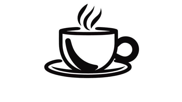 Caffeine Delight Unveiling the Irresistible Coffee Mug Icon for Your Design Projects vector
