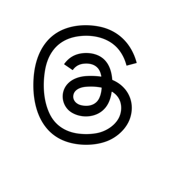 Threads social media logo icon png