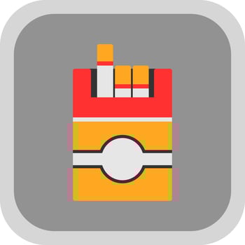 Cigarette Vector Icon Design
