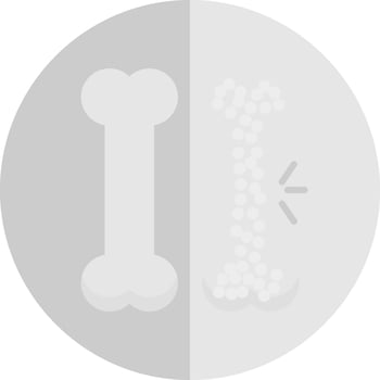 Osteoporosis Vector Icon Design