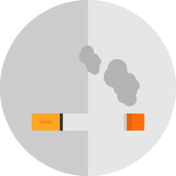Smoke Vector Icon Design