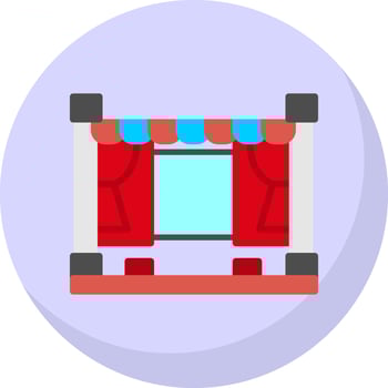 Theater Vector Icon Design