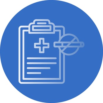 Medical report Vector Icon Design