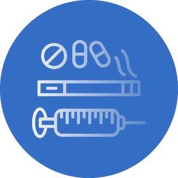 Adiction Vector Icon Design