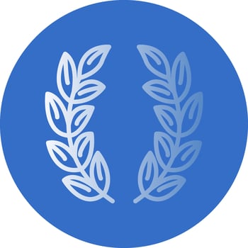 Laurel Vector Icon Design