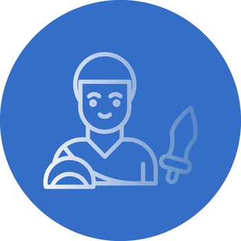 Theseus Vector Icon Design