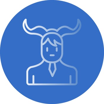 Satyr Vector Icon Design