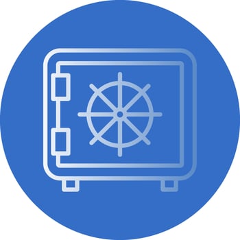 Vault Vector Icon Design