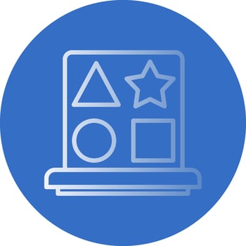 Shape toy Vector Icon Design