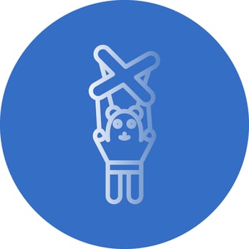 Puppet Vector Icon Design