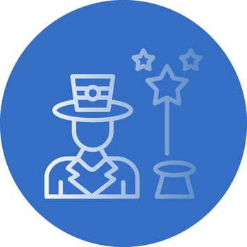 Magician Vector Icon Design