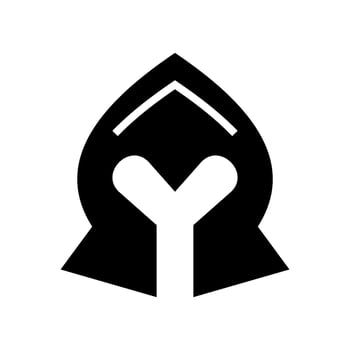 Helmet Spartan Icon Vector Symbol Design Illustration